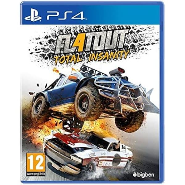 Racingspel - Big Ben Flatout 4 - Total Insanity - 27 bilar - 20 lopp - Multiplayer