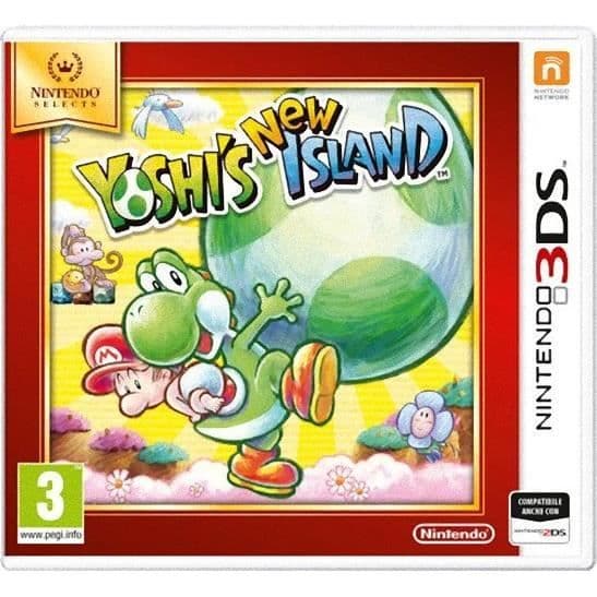 Nintendo 3Ds-spel Yoshi's New Island - Mario - Plattform - 3+