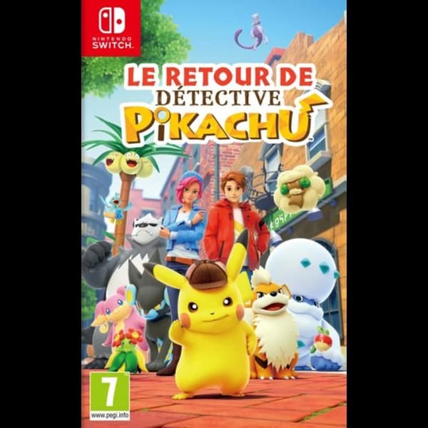 Videospel - NINTENDO - Detective Pikachu Returns - Standardutgåvan - Äventyr - 1 spelare