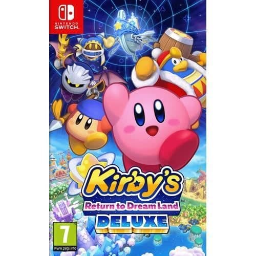 TV-spel - Nintendo - Kirby's Return to Dream Land Deluxe - Nintendo Switch-plattform - Actiongenre - PEGI 7+