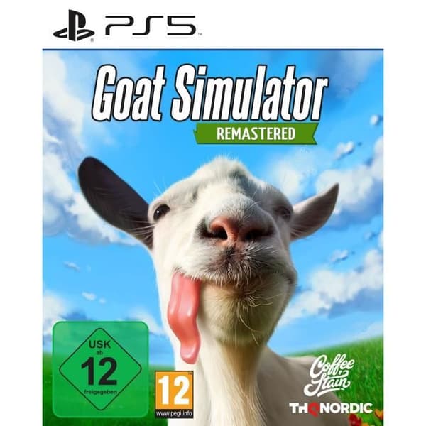 Goat Simulator Remastered - PS5-spel