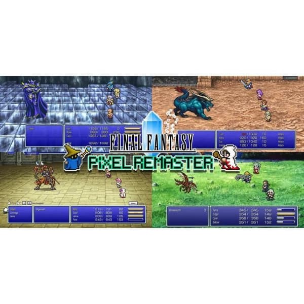 Nintendo Switch-spel - Square Enix - Final Fantasy I-VI Pixel Remaster - Asien Importutgåva - 1 spelare - RPG