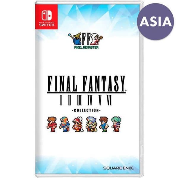 Nintendo Switch-spel - Square Enix - Final Fantasy I-VI Pixel Remaster - Asien Importutgåva - 1 spelare - RPG