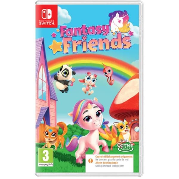 TV-spel - Fantasy Friends - Nintendo SWITCH - Ladda ner kod - Simulering - Standard