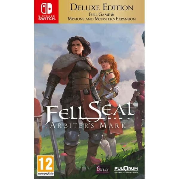 Rollspel - Fell Seal Arbiters Mark - SWITCH - turbaserat taktiskt RPG