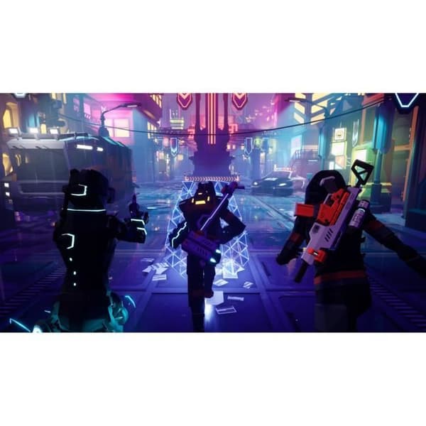 PS5-spel - PQUBE - ArcRunner - Action rogue-lite - Cyberpunk - Online-läge