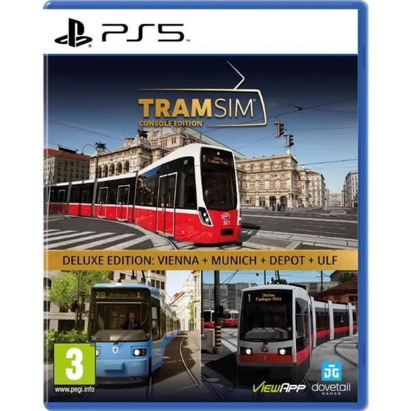 Videospel - Dovetail Games - Tram Sim Deluxe - PS5 - Körsimulering - Blu-Ray