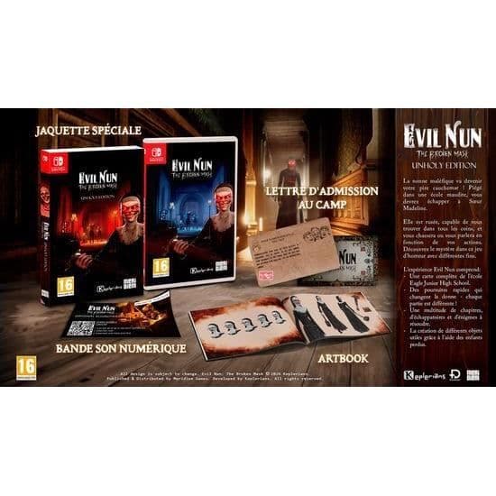 Evil Nun The Broken Mask-Spel-SWITCH