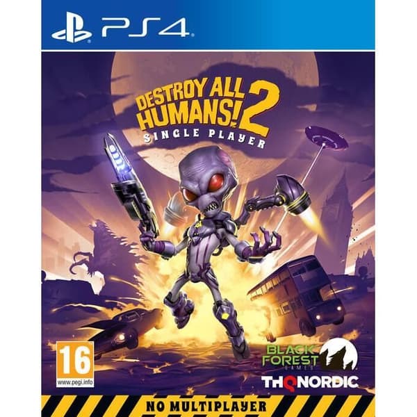 Förstör alla människor! 2 Reprobed Single Player-Game-PS4