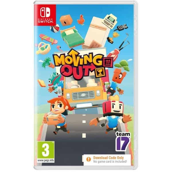 Flytta ut Nintendo SWITCH (nedladdningskod)