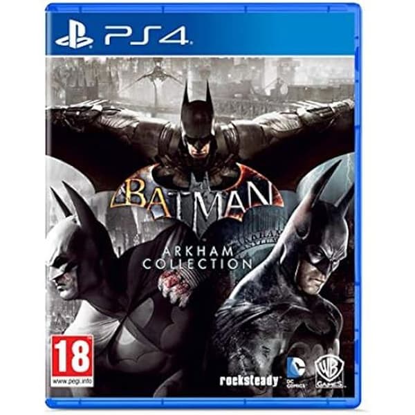 Actionspel - WARNER BROS. - Batman Arkham Collection - IT Import - Svart - Trådbunden - Optisk