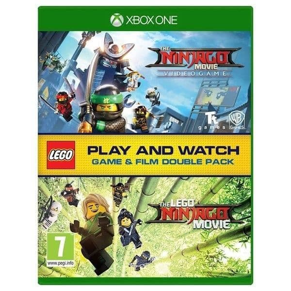 LEGO NINJAGO Game &amp; Film Double Pack (XBOX ONE) - Action - Boxed - Blu-Ray - Game