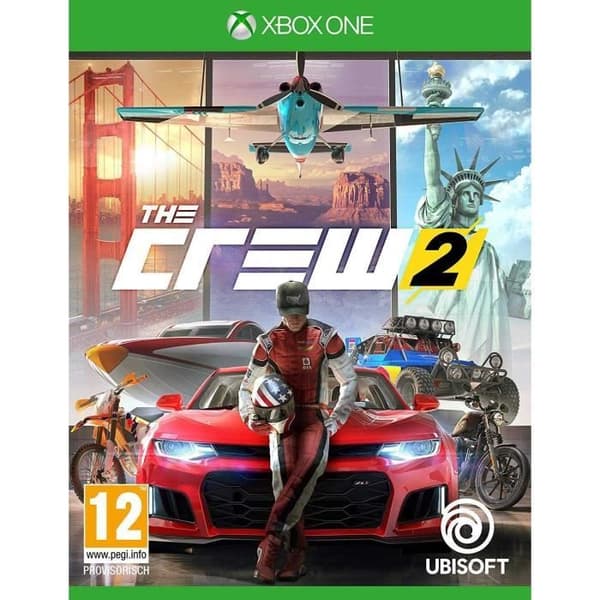 Racingspel - Ubisoft - The Crew 2 - Xbox One - Ikoniska platser - PEGI 12+