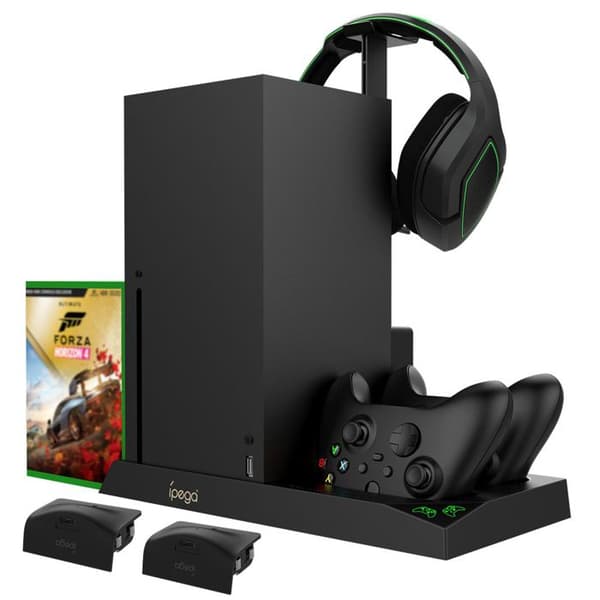 Stöd för last XBX013 multifunktion för Xbox med fläkt Ipega svart