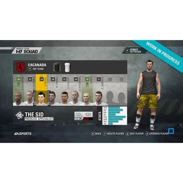 FIFA STREET 4 / PS3-konsolspel- USED