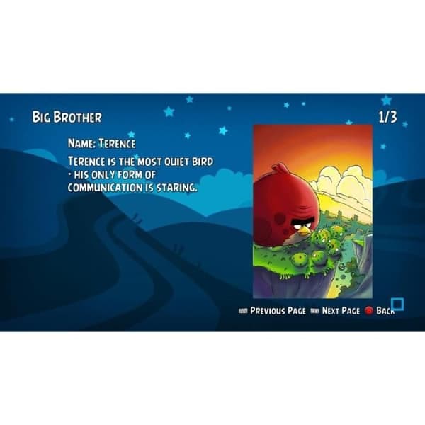 Angry Birds Trilogy PS3-spel- USED