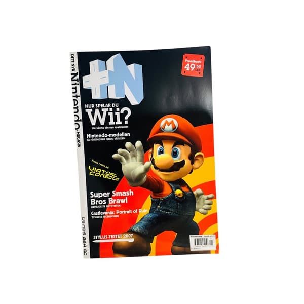 Plus Nintendo Nr 01 2007 Första numret Super Smash Bros Brawl