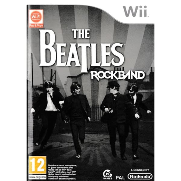 The Beatles Rockband Nintendo Wii (Brukt)