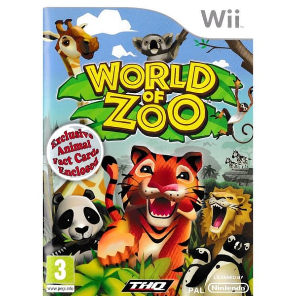 World of Zoo Nintendo Wii (Begagnad)