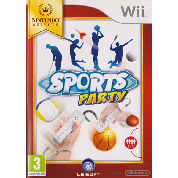 Sports Party Nintendo Wii Selects (Brukt)