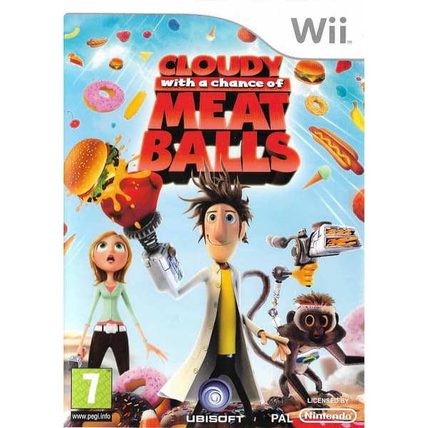 Cloudy With a Chance of Meatballs Nintendo Wii (Käytetty)