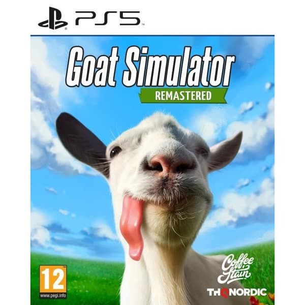 Goat Simulator Remastered - PS5-spel