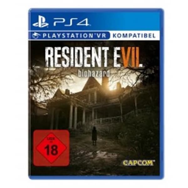 Videospel - CAPCOM - Resident Evil Biohazard 7 - PS4 - 1 spelare - Standardutgåvan - PEGI 18+- USED