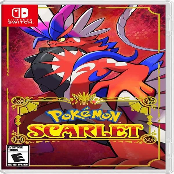 Pokémon Scarlet Escarlata Spel Nintendo Switch