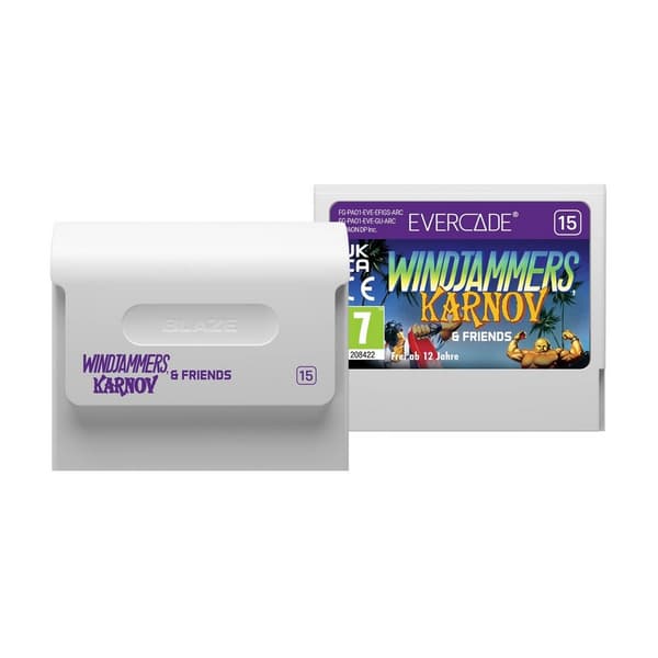Blaze Evercade Windjammers, Karnov & Friends - Evercade