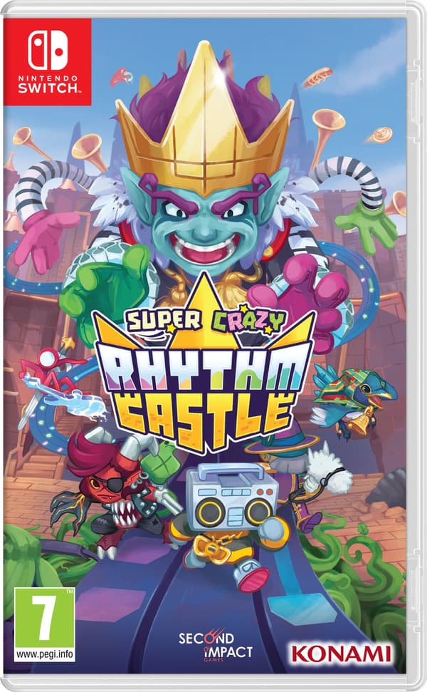 Super Crazy Rhythm Castle (Code in a Box) (Nintendo Switch)