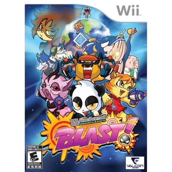 Wicked Monsters Blast på Wii- USED