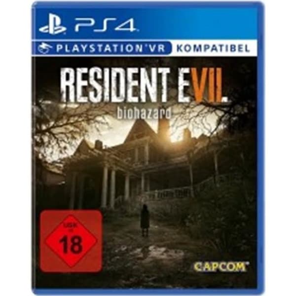 Videospel - CAPCOM - Resident Evil Biohazard 7 - PS4 - 1 spelare - Standardutgåvan - PEGI 18+- USED