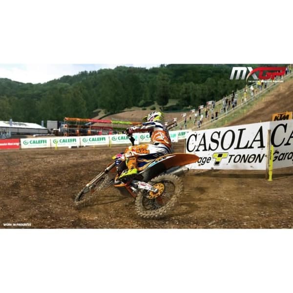 PS Vita-spel - Bigben - MXGP: The Official Motocross Videogame - 60 förare - 14 kretsar - Online multiplayer- USED