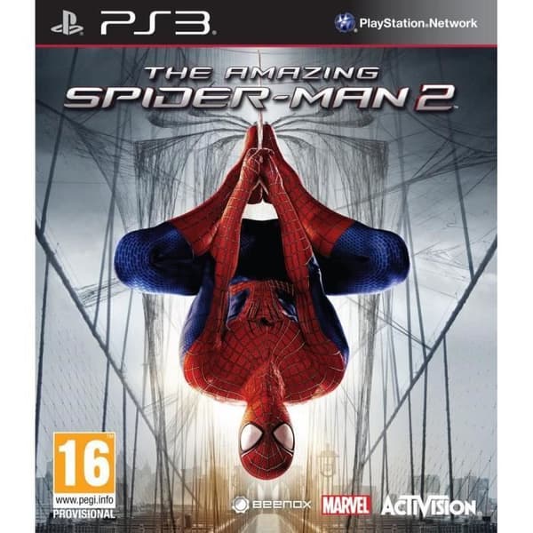 Videospel - Activision - The Amazing Spider-Man 2 - PS3 - Tysk import - Action- USED