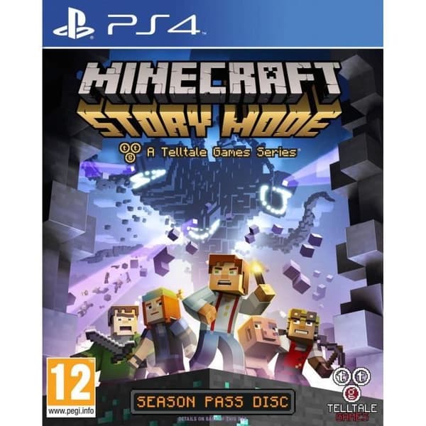 Minecraft Story Mode PS4-spel- USED