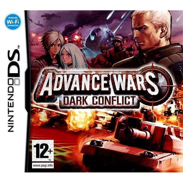 ADVANCE WARS DARK CONFLICT / DS konsolspel -- USED