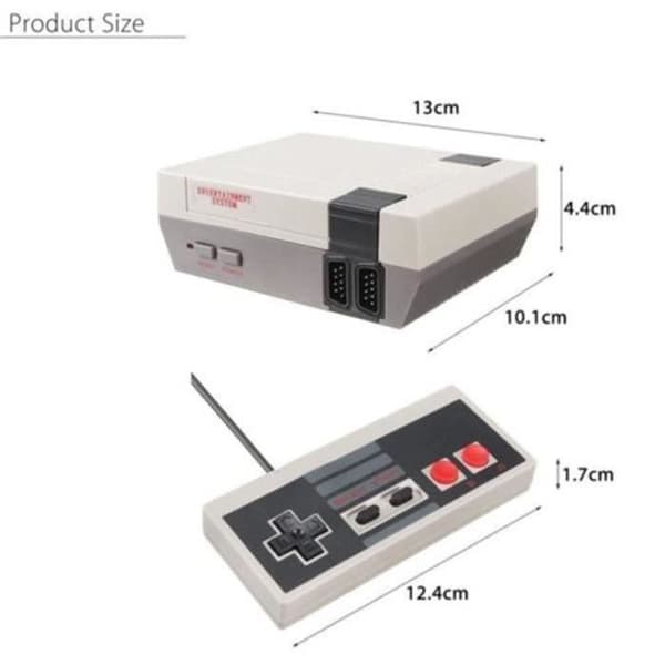 SP21795-Mini-videospelskonsol för Nes-spel med 620 inbyggda PAL- och NTSC-spel Vita- USED