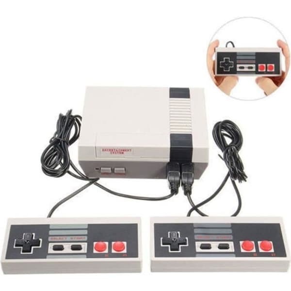 SP21795-Mini-videospelskonsol för Nes-spel med 620 inbyggda PAL- och NTSC-spel Vita- USED