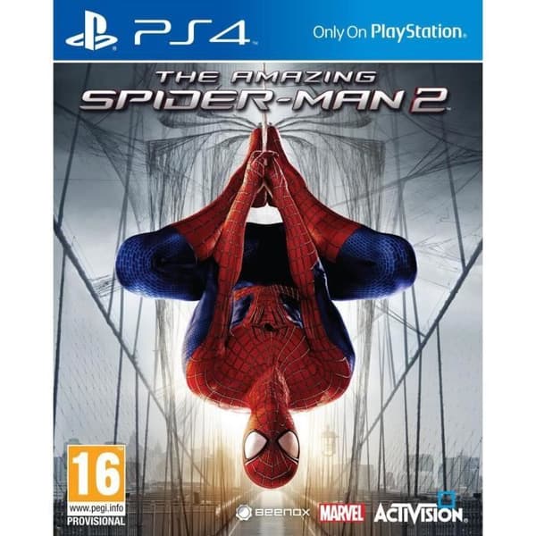 Fantastiskt Spiderman 2 PS4-spel- USED