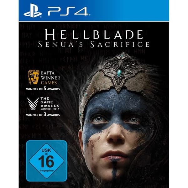Videospel - Ninja Theory - Hellblade Senua's Sacrifice - Strid - PS4 - 18+- USED