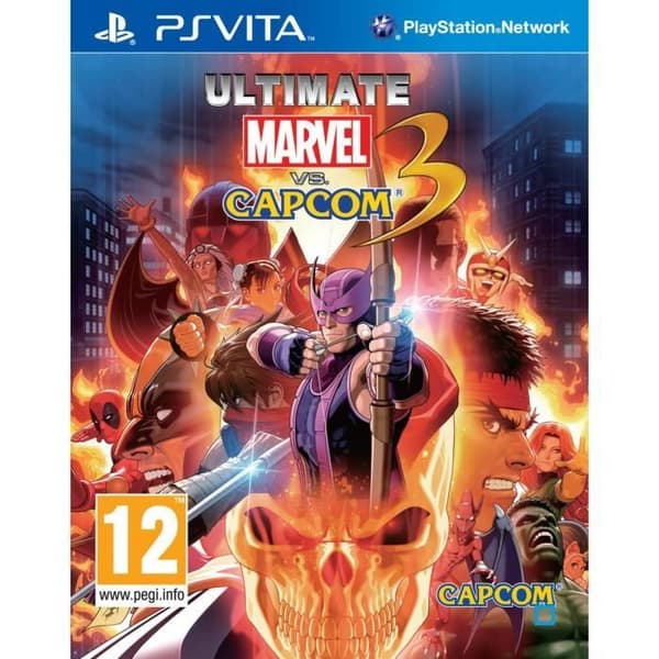 Ultimate Marvel vs. Capcom 3 PS Vita-spel- USED