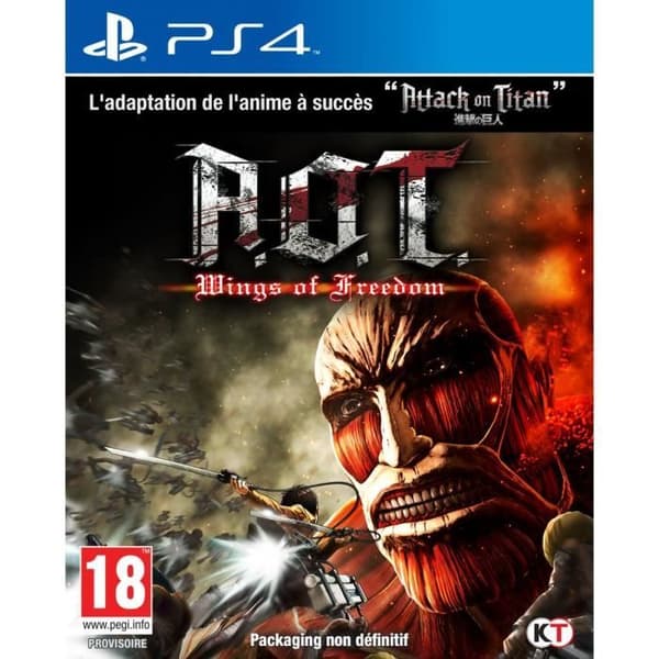 Attack on Titan - Playstation 4 (PS4) -- USED