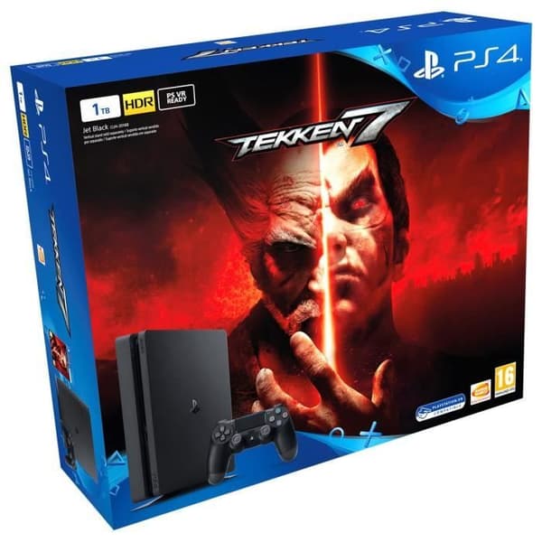 Playstation 4 slim 1to tekken 7- USED