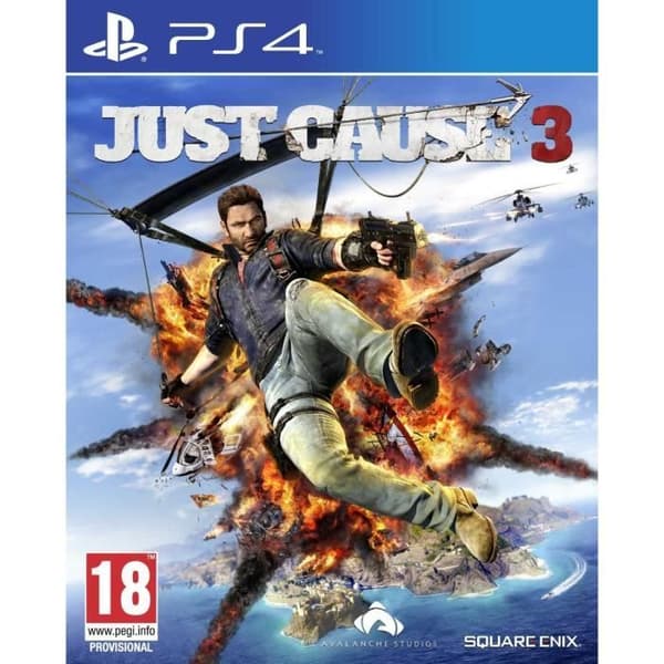 Videospel - Just Cause 3 - PS4 - Action - Standard - 1 spelare - PEGI 18+- USED