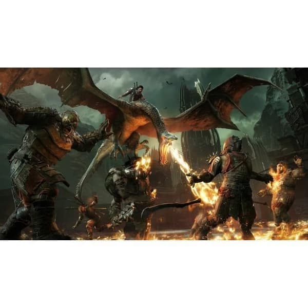 Middle-earth Shadow of War SONY PS4 PLAYSTATION 4 Japansk import- USED