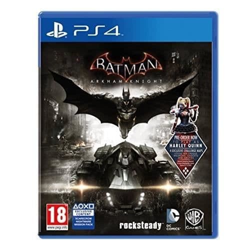 Videospel - Warner Bros. - Batman: Arkham Knight - PS4 - Action - 1 spelare - Standardutgåvan- USED