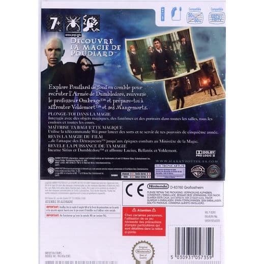 HARRY POTTER OCH BESTÄLLNINGEN AV PHENIX / Wi-konsolspelet- USED