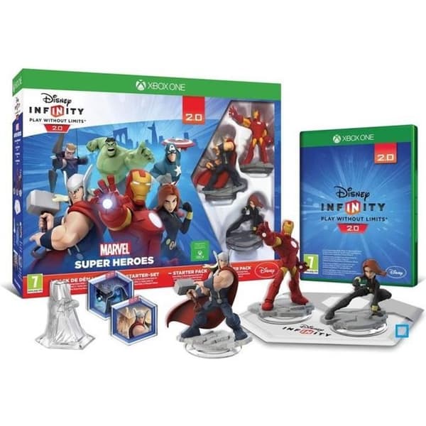 Disney Infinity 2.0 startpaket Marvel Xbox One- USED