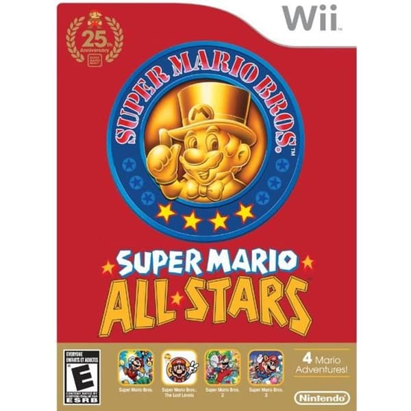 Videospel - Nintendo - Super Mario All-Stars - Compilering - Musikalbum - Återblickshäfte- USED