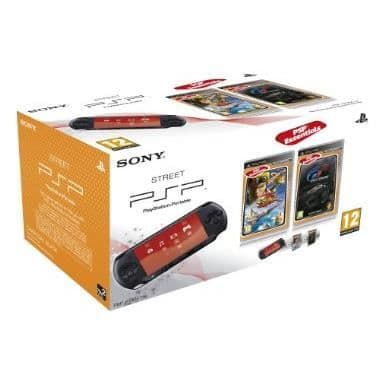 PSP STREET Essentials Edition-konsol - Sony - Pack med Jak &amp; Dexter och Gran Turismo - Svart- USED